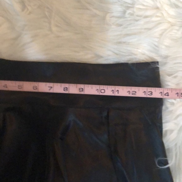 Akira Black Satin High Slit Skirt 🖤 - Picture 8 of 8